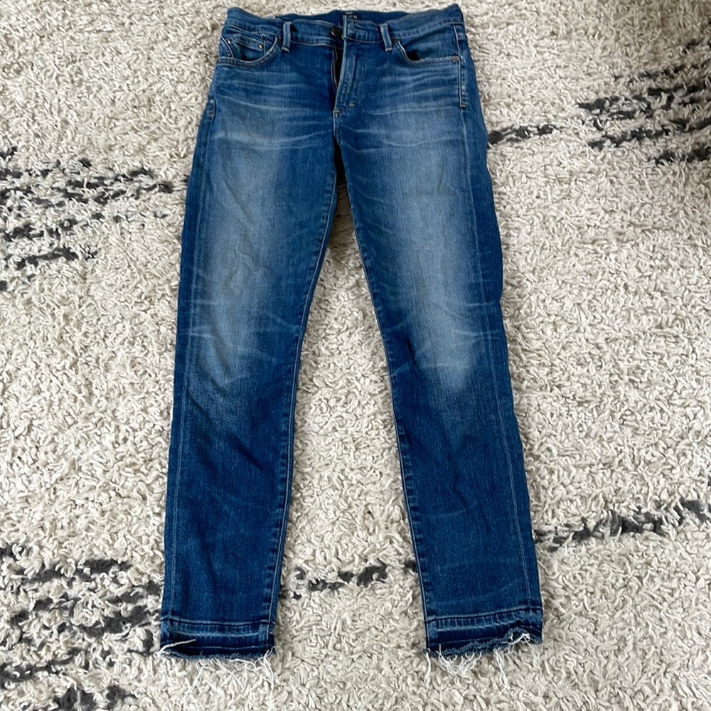Citizens of humanity rocket crop high rise skinny